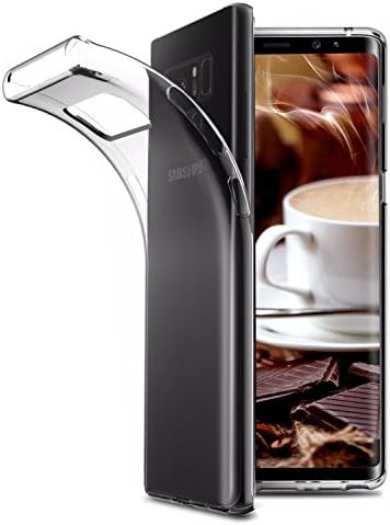 Samsung Galaxy Note 8 Case with Ultra Slim Premium TPU Protection Cover for Samsung Note8 (2017) - Crystal Clear