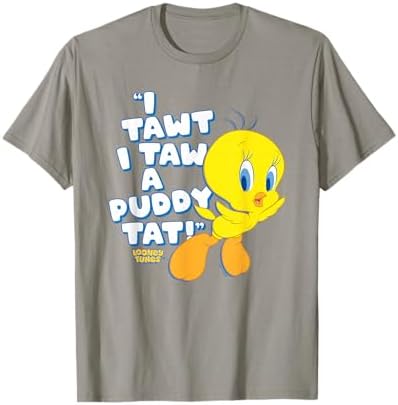 Amazon.com: LOONEY TUNES Boys' Sylvester and Tweety T-Shirt Size 4