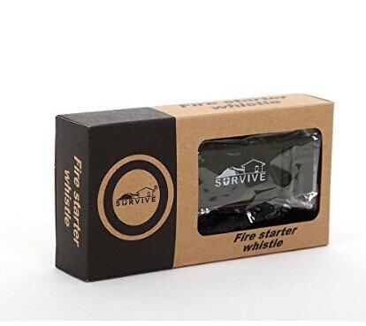 Zogin Encendedor Pedernal Flint De Magnesio Iniciador de Fuego Arrancador de Fuego Herramientas de supervivencia de caza que acampa al aire libre Abridor Lighter