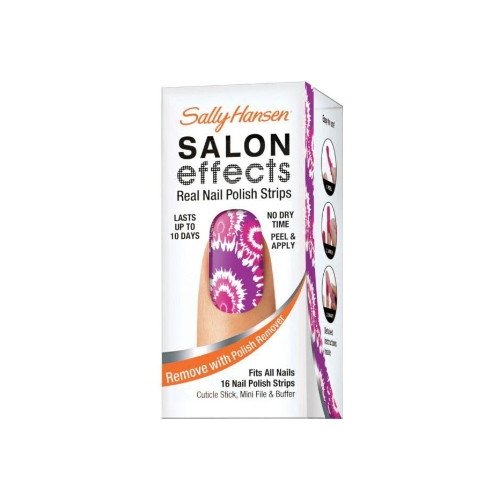 Sally Hansen Salon Effects Nail Polish Strips, Tie-Dye, 16 Count