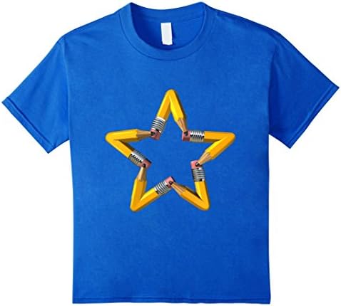 Kids Superstar Teacher T-Shirt 4 Royal Blue