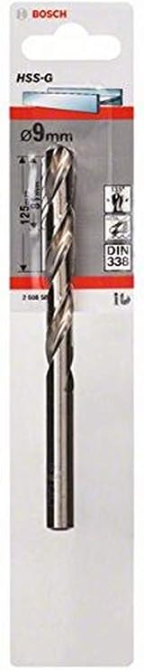 Bosch Professional HSS-G DIN 338 Drill Bit 9.0 x 81 x 125 mm
