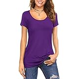 Remidoo Women’s Oversized Cotton Tee – Soft Baggy T-Shirt With Drop Shoulder – Casual Everyday Top - View #7