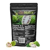 Go Nutra Noni Fruit Powder Organic 5:1 Extract Pure