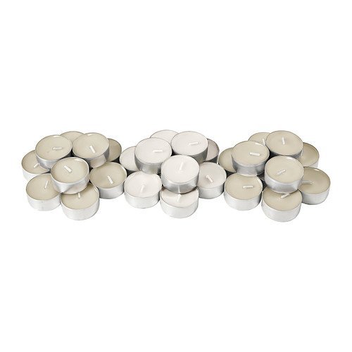 Ikea Sinnlig Scented Tealight, Vanilla - 30 Pack