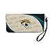Littlearth Women's NFL Curve Zip Organizer Wallet with Detachable Wrist Strap, Team Color