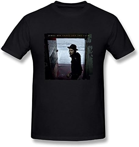 JudeB Mens James Bay Chaos and The Calm Classic Tshirt Black S