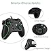 Xbox One Wired Controller, RegeMoudal Xbox One PC Game Wired Controller Windows PC (XP, WIN7, WIN8, WIN10) with Dual Vibration and Ergonomic Wired Game Controller. (Black)thumb 3
