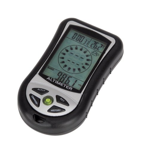 8 In 1 Function Digital LCD Compass Altimeter Barometer Thermo Temperature