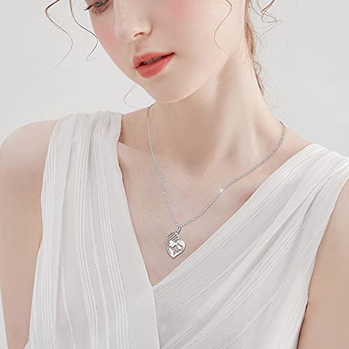 Collar De Plata De Ley 925 Para Madre E Hija, - México
