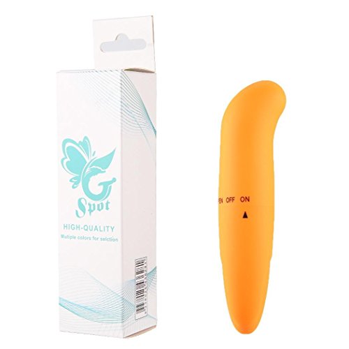 Hotstype ABS Personal Waterproof Portable Electric Handheld Vibrator (Orange)