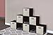 Niche Cubo Set of 6 Foldable Fabric Storage Bin with Label Holder- Natural
