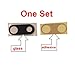 PHONSUN Replacement Rear Back Camera Lens Glass Cover with Adhesive For Apple iPhone 7 Plus/iPhone 8 Plus (Pack of 3)