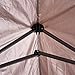 Outsunny Easy Pop Up Canopy Party Tent, Coffee Brown with 4 Removable Sidewalls, 10-Feet x 20-Feet