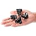 24 Pack Small Octopus Hair Clips 1.2 Inch Mini Claw Hair Clips for Girls and Women Jaw Clips Durable Strong Grip Lay Down Claw Clip