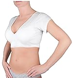 CAV-0: Women's V-Neck Crop Top Camisole/Undershirt without Armpit Pads