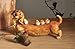 Top Collection Miniature Fairy Garden & Terrarium Dachshund and Birds Figurine