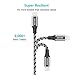 Cruel 4A Current Heavy Duty End Tip Unbreakable , Agvee 4 Pack 1FT 3FT 6FT 2m Lightning Cable Set Charger Nylon Braided Durable Fast Sync Cord to Car Charging for Apple iPhone 8 7 6s 6 Plus iOS iPad