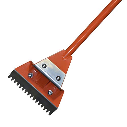 47.5 Inch Roof Shovel Shingle and Nail Remover D-Grip Handle and Steel Teeth (4)