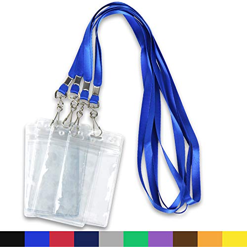 DE - 100 Clips De Metal Con Correas Transparentes De PCV, Clip De