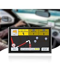GPS Navigation System, LONGRUF 7 inch 8GB Satellite Navigator, Pre Installed The Latest US 2019 map Lifetime Free Update