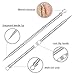 [Dual Ended] 7PCS Blackhead Remover, Comedone Pimple Extractor, Acne Whitehead Blemish Removal Kit, Professional Stainless Steel Clean Tool, for Face Nose Chin Cheek Forehead