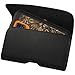KUTECK Black Leather Belt Holster Pouch Clip Fits For Samsung Galaxy S7 S6 S5 S4 S3 with Otterbox Case On. Includes A Black Stylus Pen