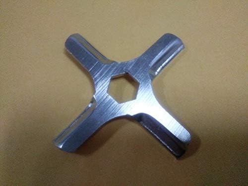 2 pcs SUS420 Meat Grinder Parts #5 Blade Mincer Knife MS-4775250 fit Moulinex HV3/KRUPS F402