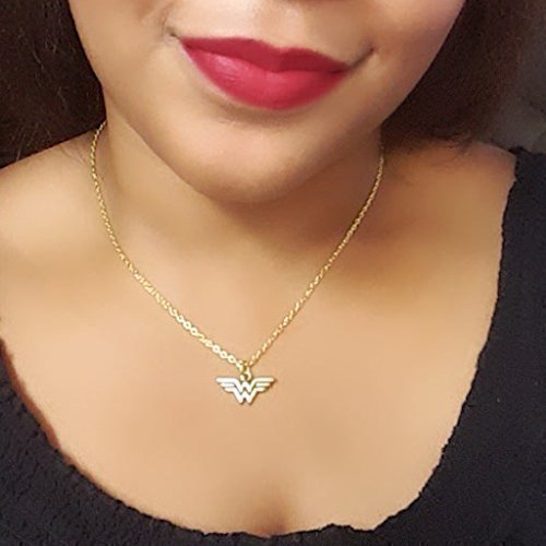 DC Wonder Woman Pendant Gold Plated 18