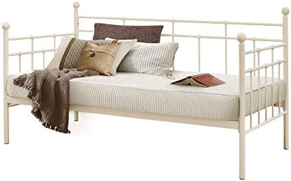 Birlea Lyon Day Bed - Metal, Cream, Single