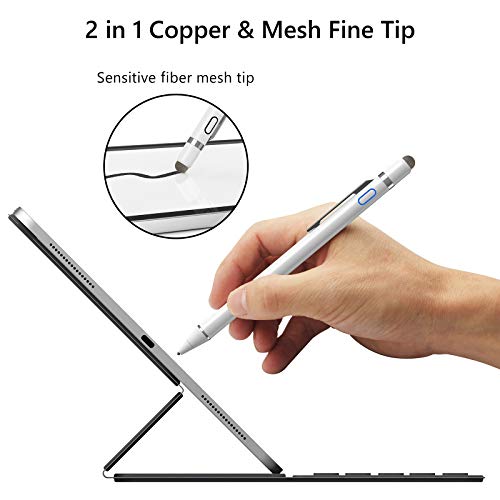 Lapiz-Tablet-LEZUN-Lapiz-Tactil-Universal-para-iPad-iPhone-Samsung-iOS-Android-Movil-y-Otras-Tabletas-Lapiz-para-Tablet-para-Escribir-Dibujar-con-Precision