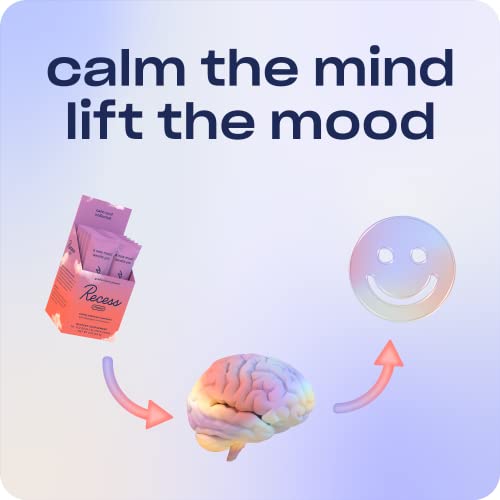 Recess Mood Powder, Calming Magnesium LThreonate Blend with Passion