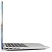iDOO Matte Rubber Coated Soft Touch Plastic Hard Case for Macbook Air 13 inch Model A1369 and A1466 - Watercolor