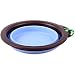RioRiva 2-Pack Pet Silicone Foldable Bowl Used as Flying Disc Toy for Dogs Cats