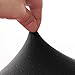 uxcell Stretchy Removable Washable Seat Covers Hotel Dining Room Ceremony Kitchen Bar Dining Chair Cover Restaurant Wedding Part Decor (Black)