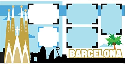 Scrapbook Concierge"Barcelona" Scrapbook Page Kit