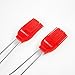 SHAWALT SILICONE BRUSH or Basting Brush with Comfortable Stainless Steel Handle - Premium Quality Food Grade Heat Resistant Soft, Durable and Flexible Brush makes Grilling and Barbecue or BBQ Easy.