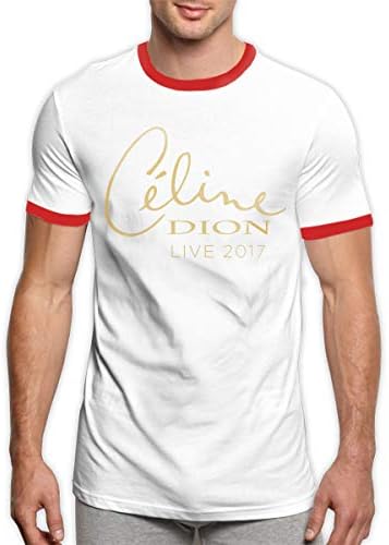 Celine Dion セリーヌ ディオン Tシャツ ラグラン Man 半袖 丸えり アルバイト 快適 ビジネス 暑い夏 かっこいい 情熱セール ブラック