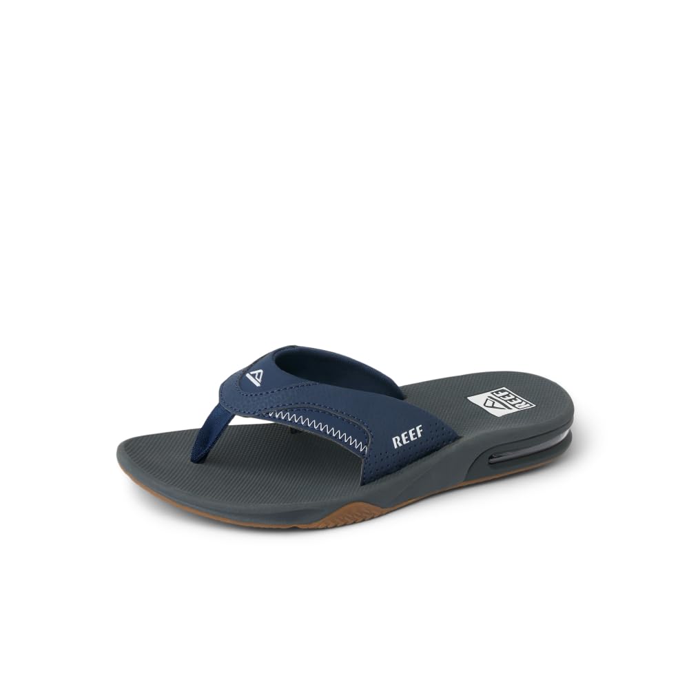 Reef Fanning Men's Comfort Beach Sandals Navy/shadow - 13 Medium Image