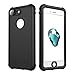 iPhone 7 Plus Waterproof Case, iThrough Underwater Case for 7 Plus/5.5 Inch, Dustproof, Snow Proof, Shockproof, Heavy Duty Protective Slim Carrying Case Cover Protector for iPhone 7 Plus(Black)