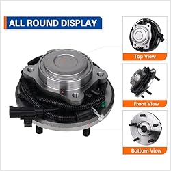 PAROD 512360 Rear Wheel Hub and Bearing Assembly