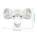 SHINE HAI LED Security Light, 2500lm, 25W (200W Equivalent) Outdoor Motion Sensor Light, 5000K Daylight White, Waterproof IP65 120 Beam Angle, Adjustable Dual-head, 100-240V