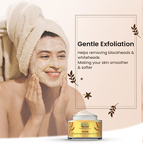 Blue Nectar Kumkumadi Oil Face Exfoliator Moisturizing Ayurvedic Face