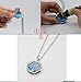 Tree of Life Aromatherapy Essential Oil Diffuser Necklace Locket Pendant Jewelry with 24