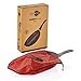 Granite Wok Pan 11-Ich | Non-Stick | Scratch-Resistant Forged Aluminum w/QuanTanium Coating | Even Heating Cooking Dishware | Includes Storage Bag