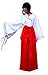 TOKYO-T Inuyasha Kikyo Miko Costume Japanese Hakama Cosplay (US:XL)