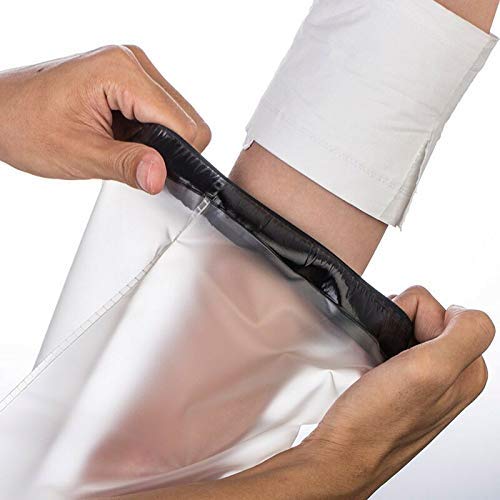 Waterproof PICC line Protector Arm Cast Cover for Shower Adult, Waterproof TPU Shower Bandage & Cast Protector for Chemotherapy Shower & Bath Watertight Protection 100% Reusable