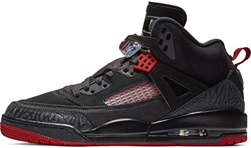 jordan spizike black gym red