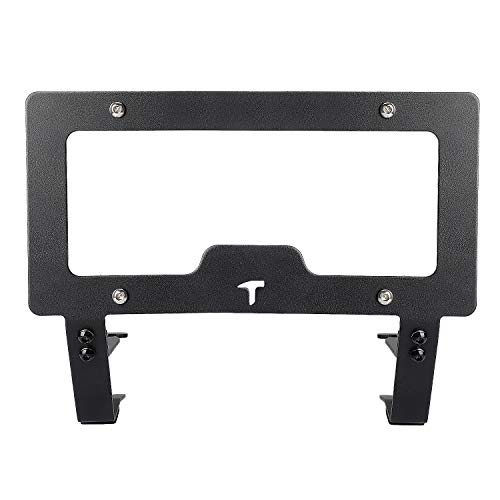 Tesla Model 3 Front License Plate Mounting Holder (NO Drilling, NO Holes, NO Adhesives)