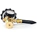 Helium Tank Regulator Filler Valve for Balloons with Gauge Pkg/1